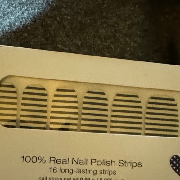 Retired Color Street Striped and Glitter Nail Strips - Picture 8 of 9